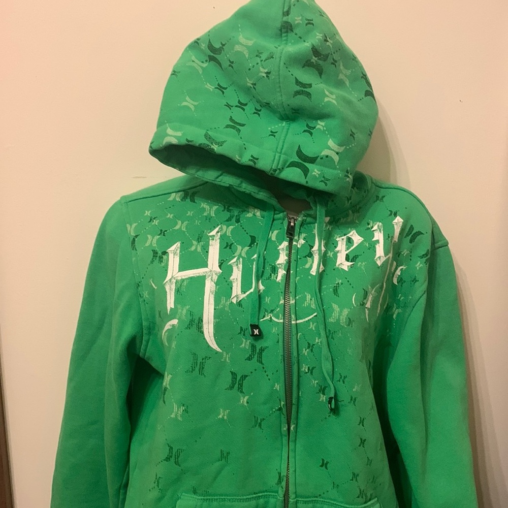 Hurley zip up jacket men’s Small